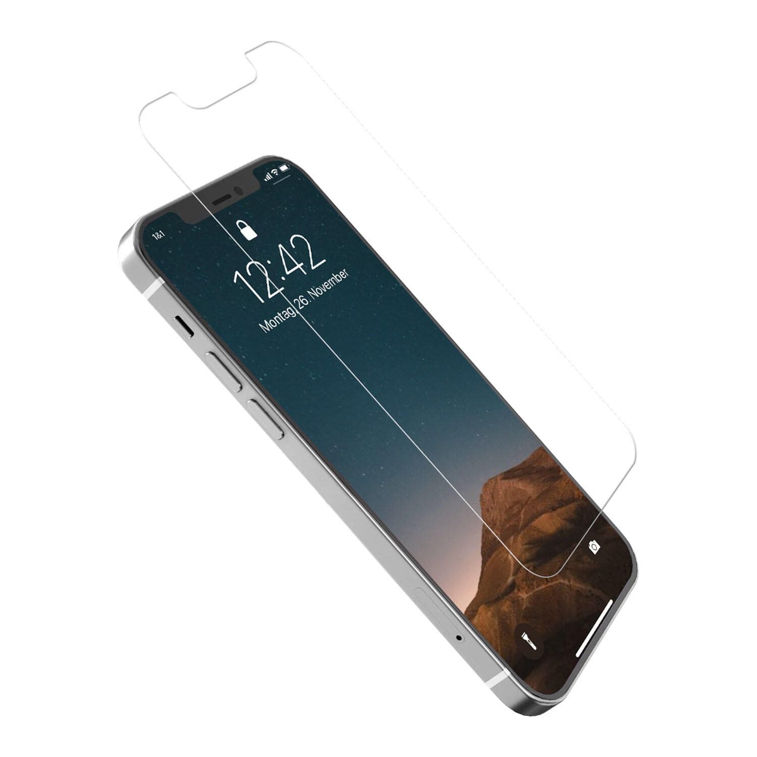WOODCESSORIES Display-Schutzglas passend für Modell: iPhone 13, iPhone 13 Pro - Apple WOODCESSORIES Display-Schutzglas passend für Modell: iPhone 13, iPhone 13 Pro - Apple
